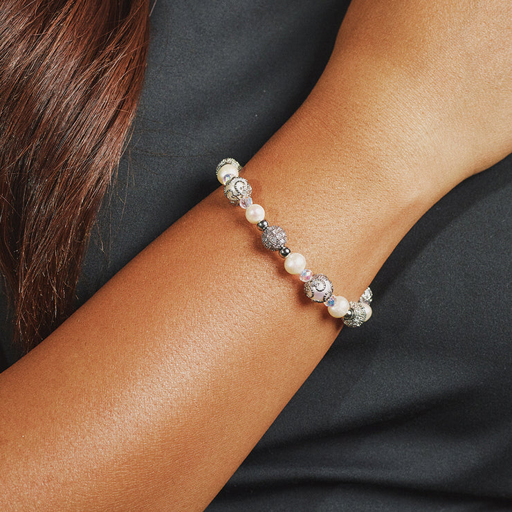 White Lotus Bracelet